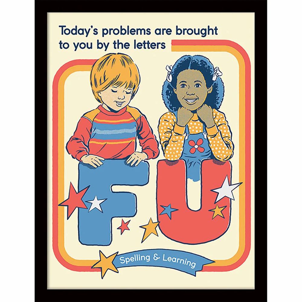 Steven Rhodes - Today's Problem - Gerahmter Kunstdruck