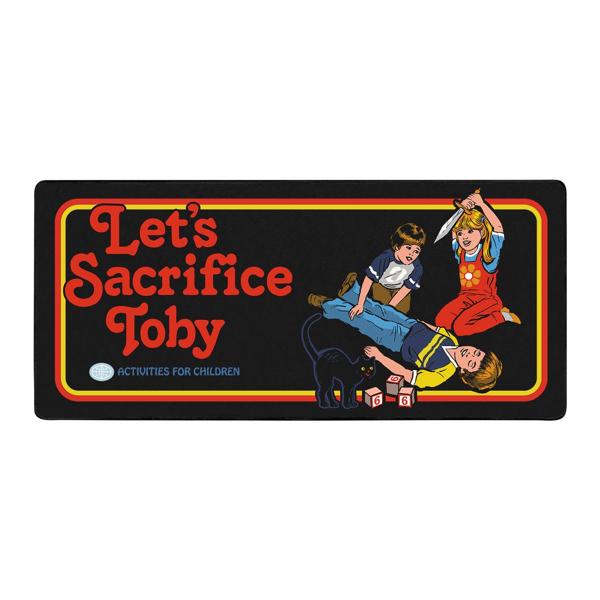 Steven Rhodes - Let's Sacrifice Toby - XXL-Mouse pad