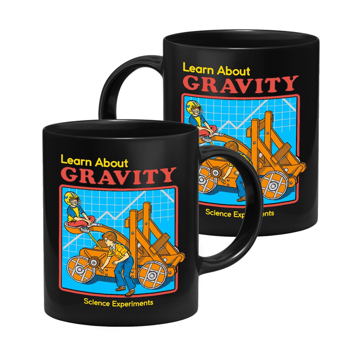 Steven Rhodes - Learn about Gravity - Mug