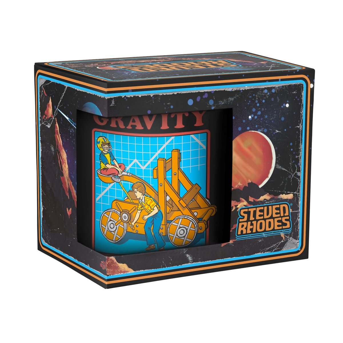 Steven Rhodes - Learn about Gravity - Mug