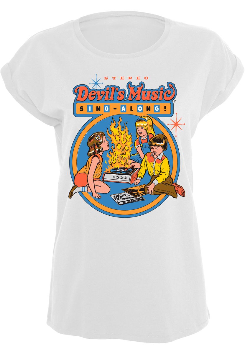 Steven Rhodes - Devil's Music Sing-Along - Girlshirt