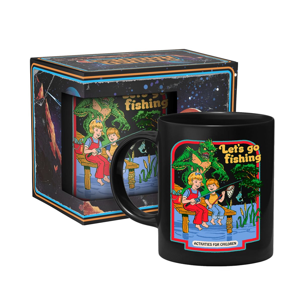 Steven Rhodes - Let's Go Fishing - Tasse