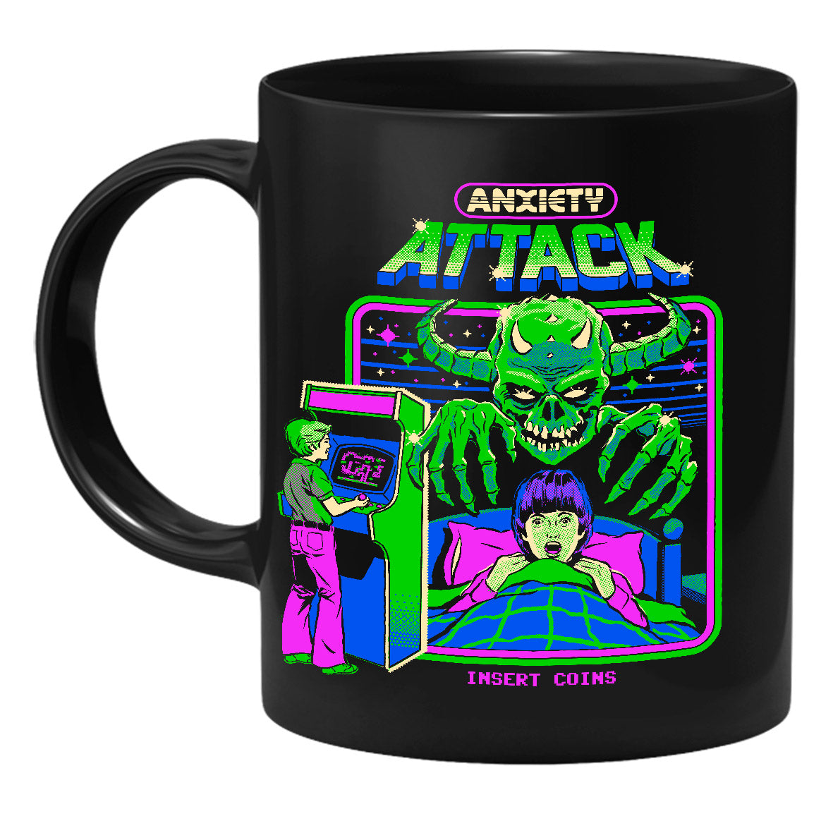 Steven Rhodes - Anxiety Attack - Tasse