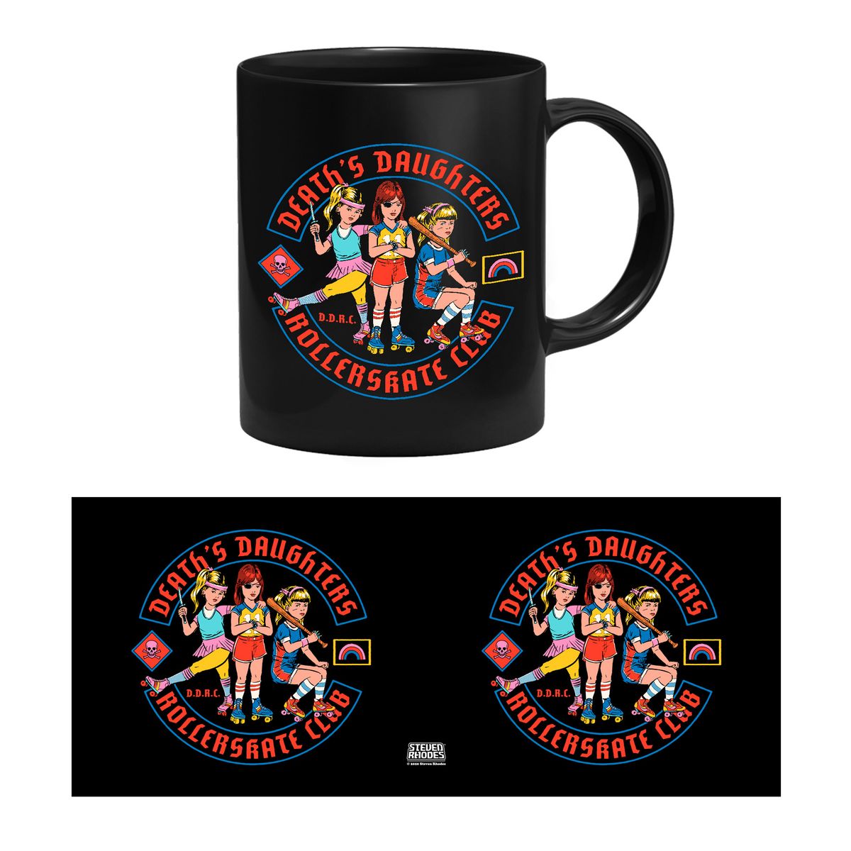 Steven Rhodes - Death' Daughters Rollerskate Club - Mug