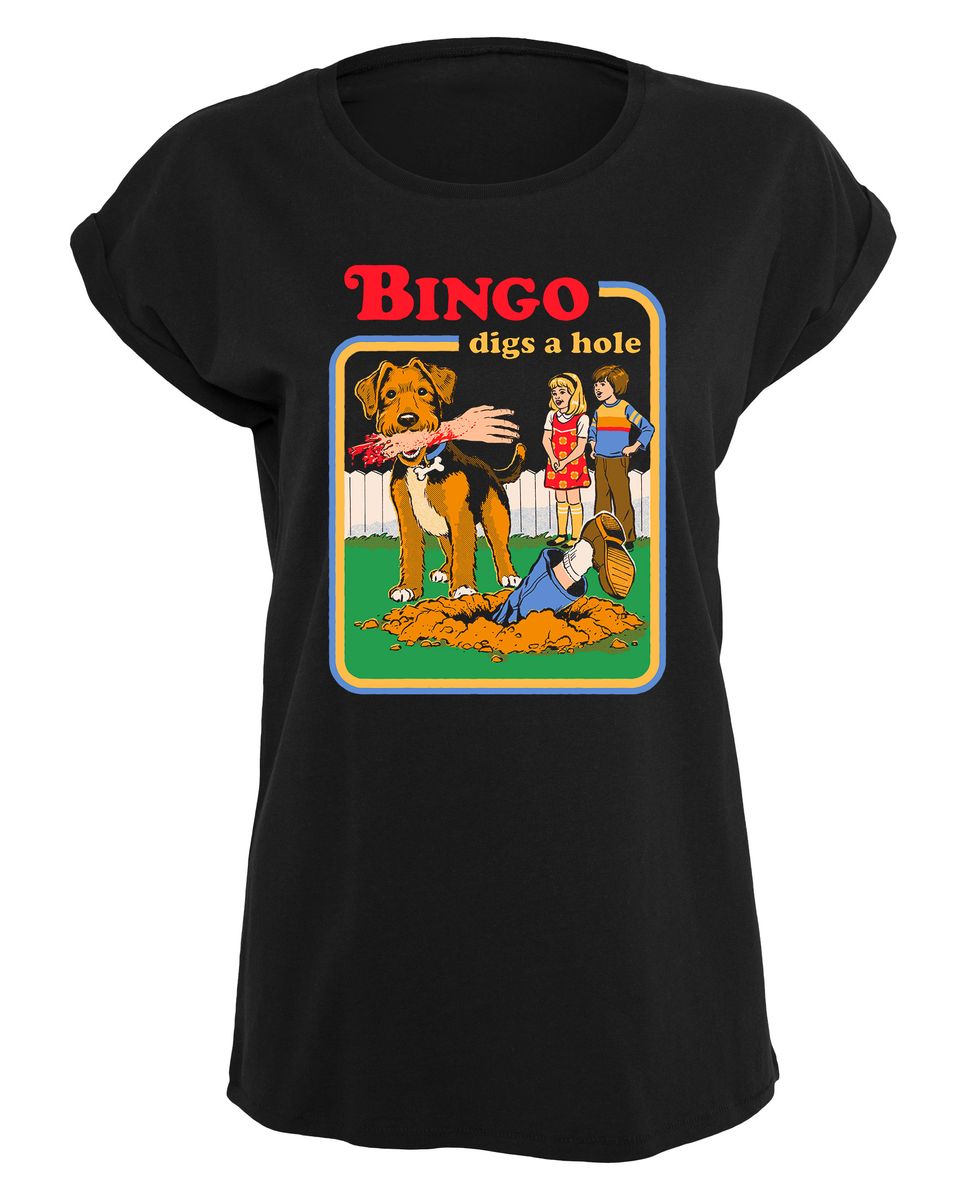 Steven Rhodes - Bingo Digs A Hole - Girlshirt