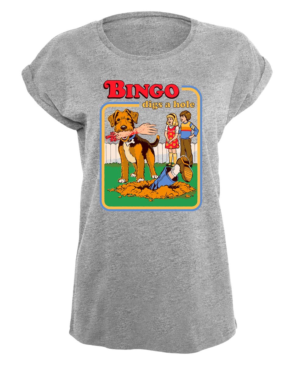 Steven Rhodes - Bingo Digs A Hole - Girlshirt