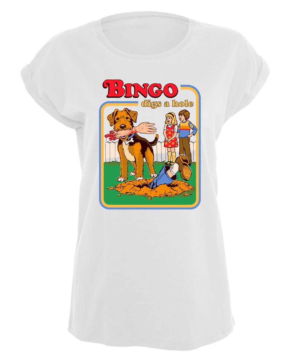 Steven Rhodes - Bingo Digs A Hole - Girlshirt