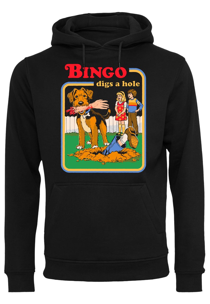 Steven Rhodes - Bingo Digs A Hole - Hoodie