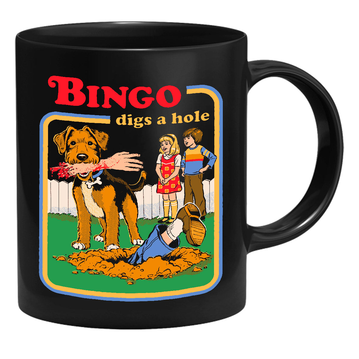 Steven Rhodes - Bingo Digs A Hole - Tasse