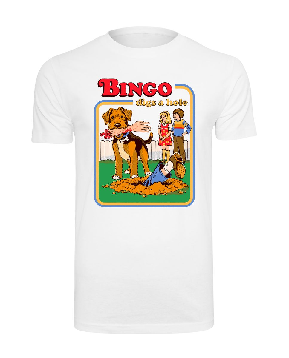 Steven Rhodes - Bingo Digs A Hole - T-Shirt