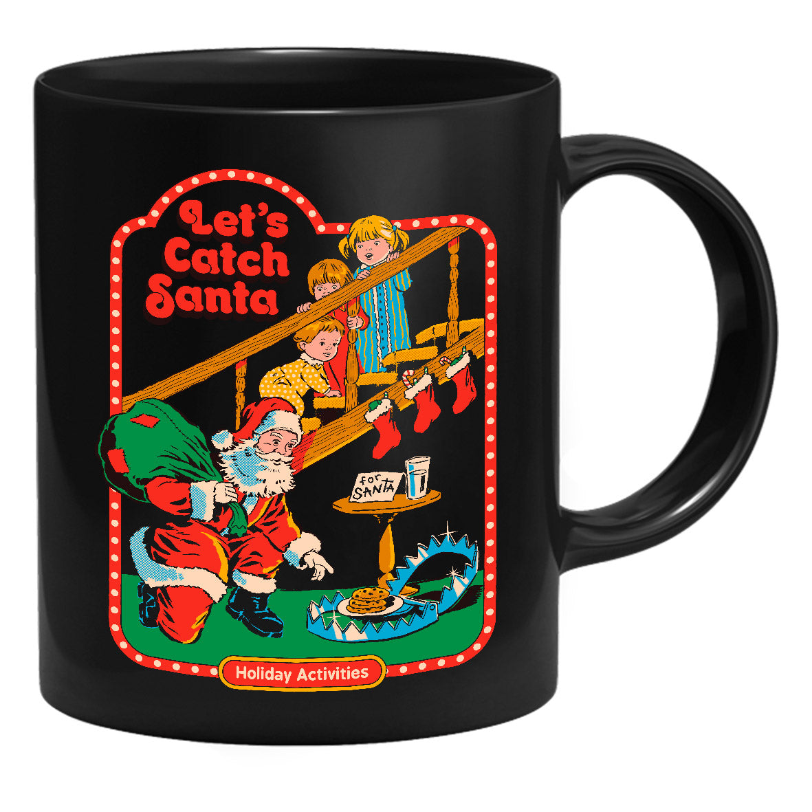 Steven Rhodes - Let's Catch Santa - Tasse