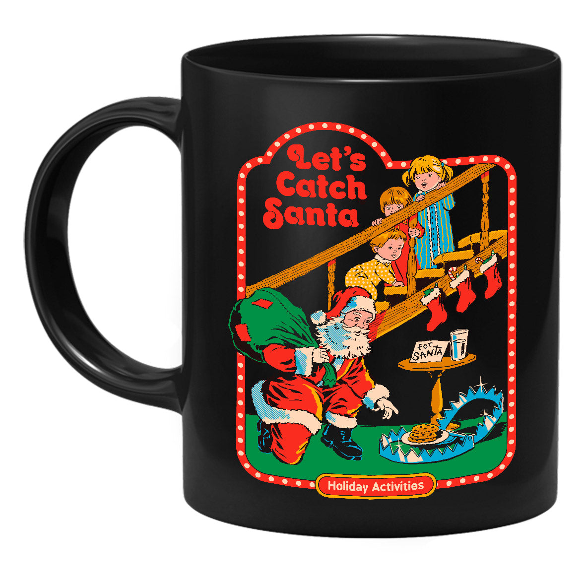 Steven Rhodes - Let's Catch Santa - Tasse