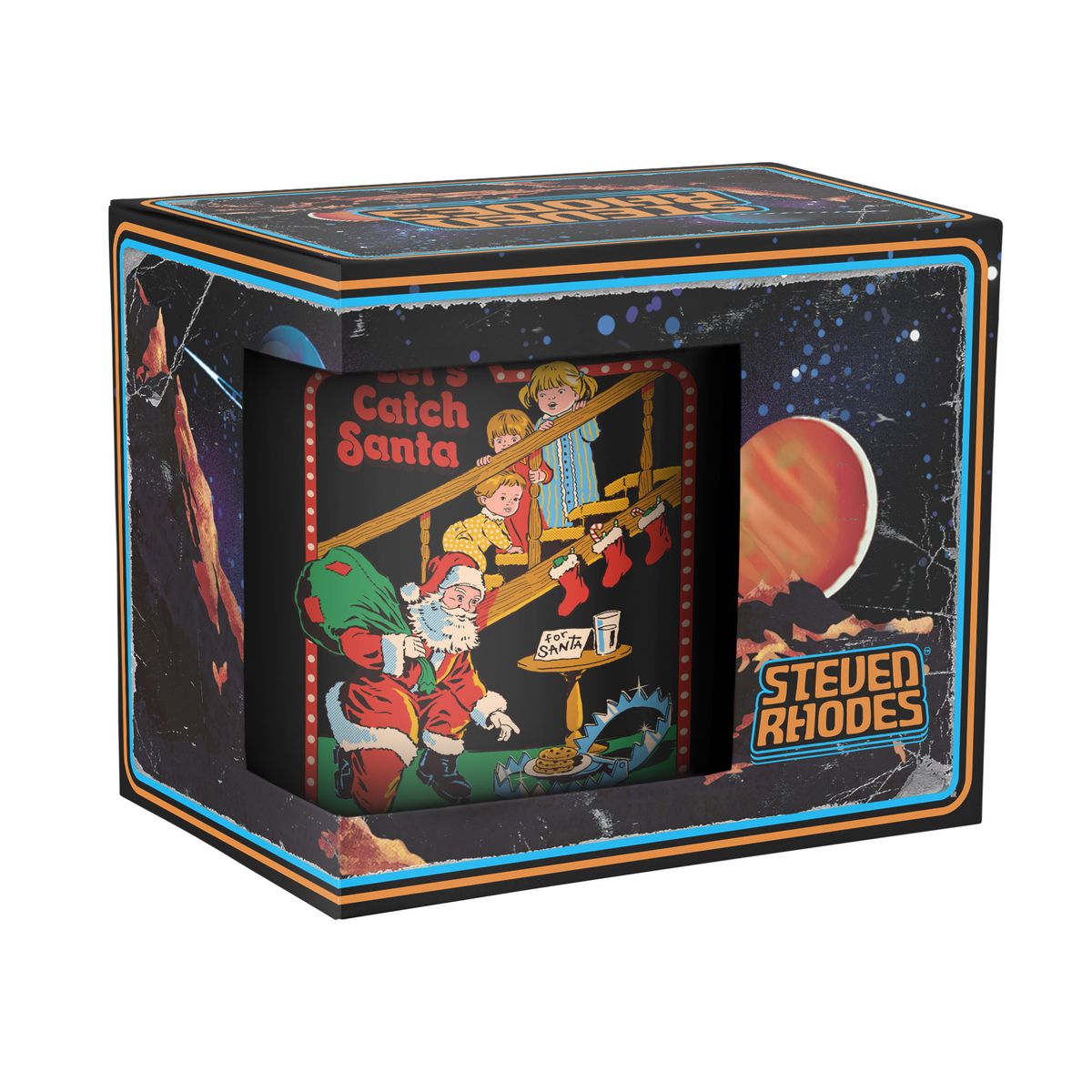 Steven Rhodes - Let's Catch Santa - Tasse