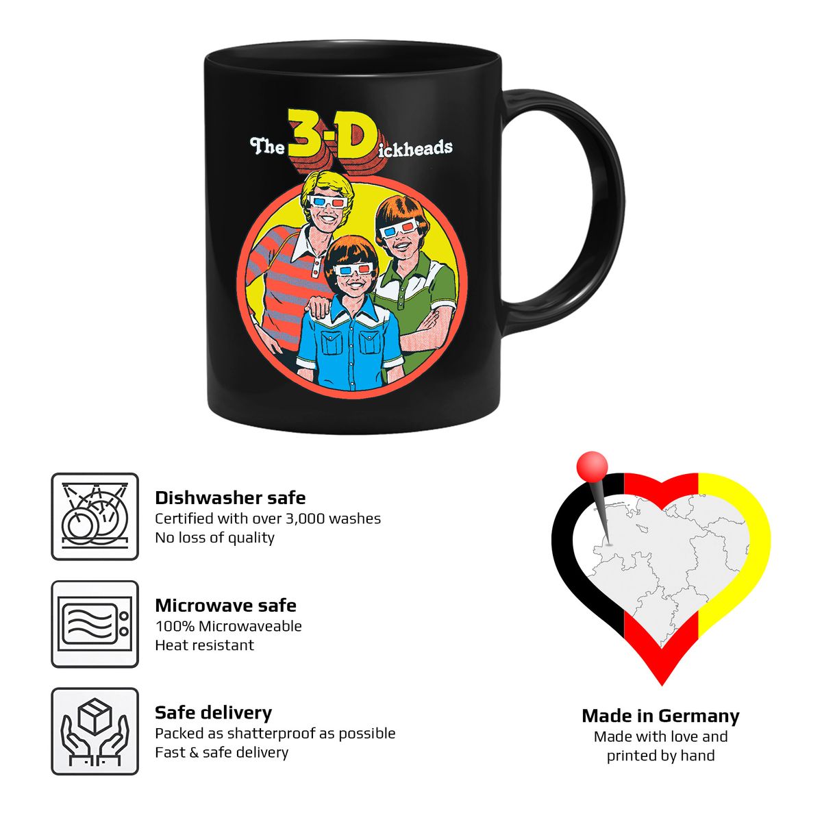 Steven Rhodes - 3-D - Tasse