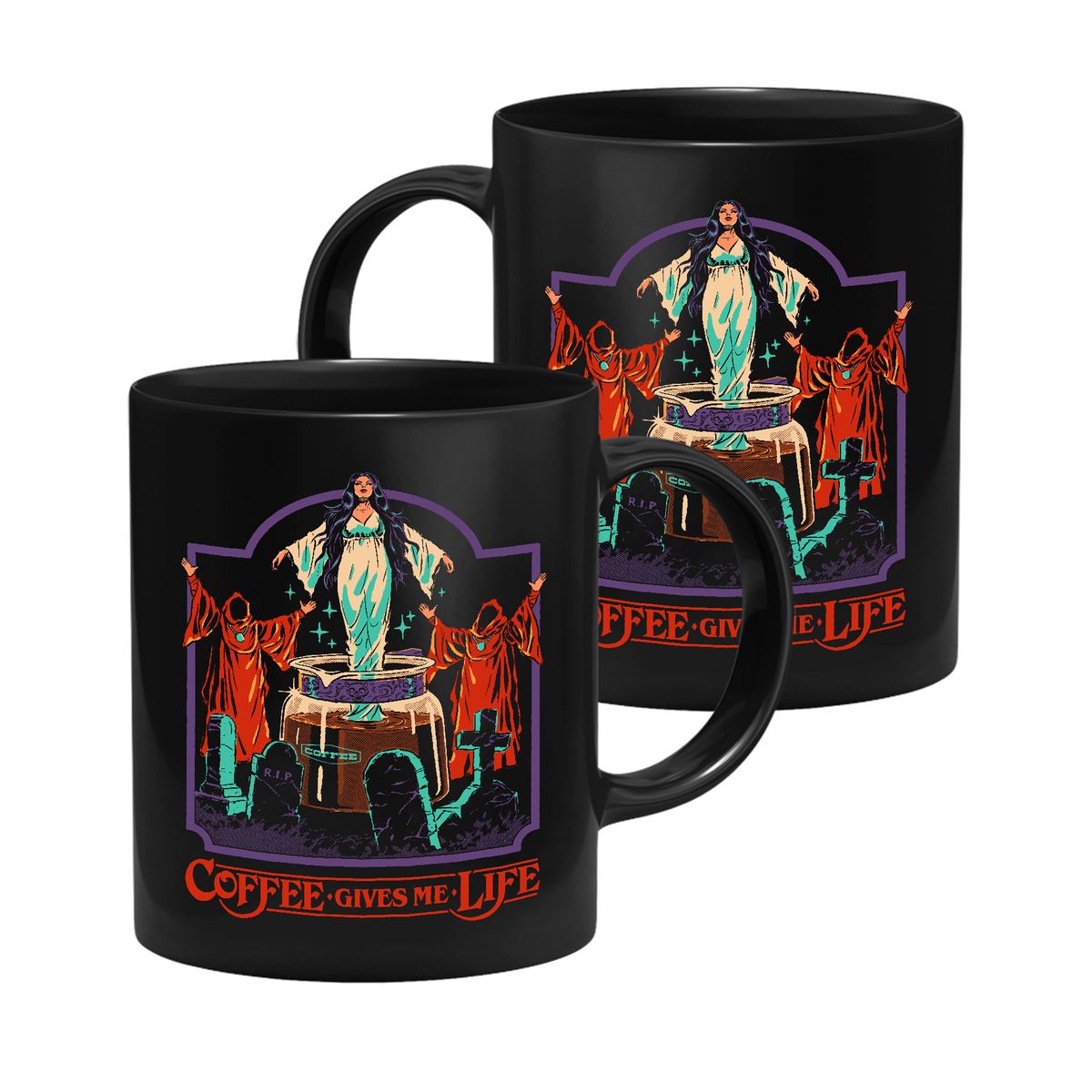 Steven Rhodes - Coffee gives me life - Mug
