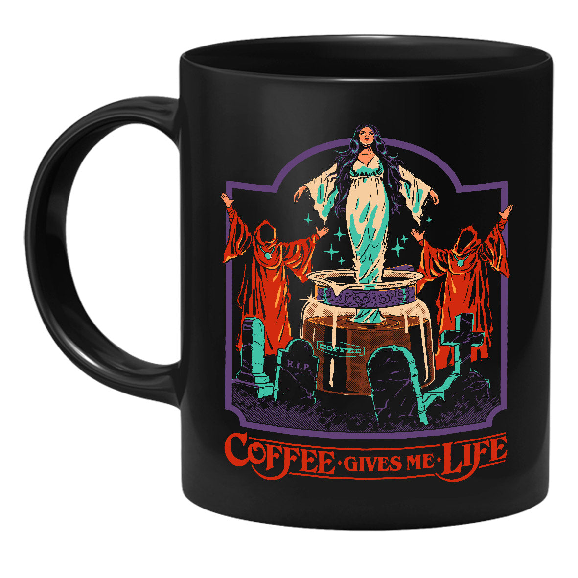 Steven Rhodes - Coffee gives me life - Mug