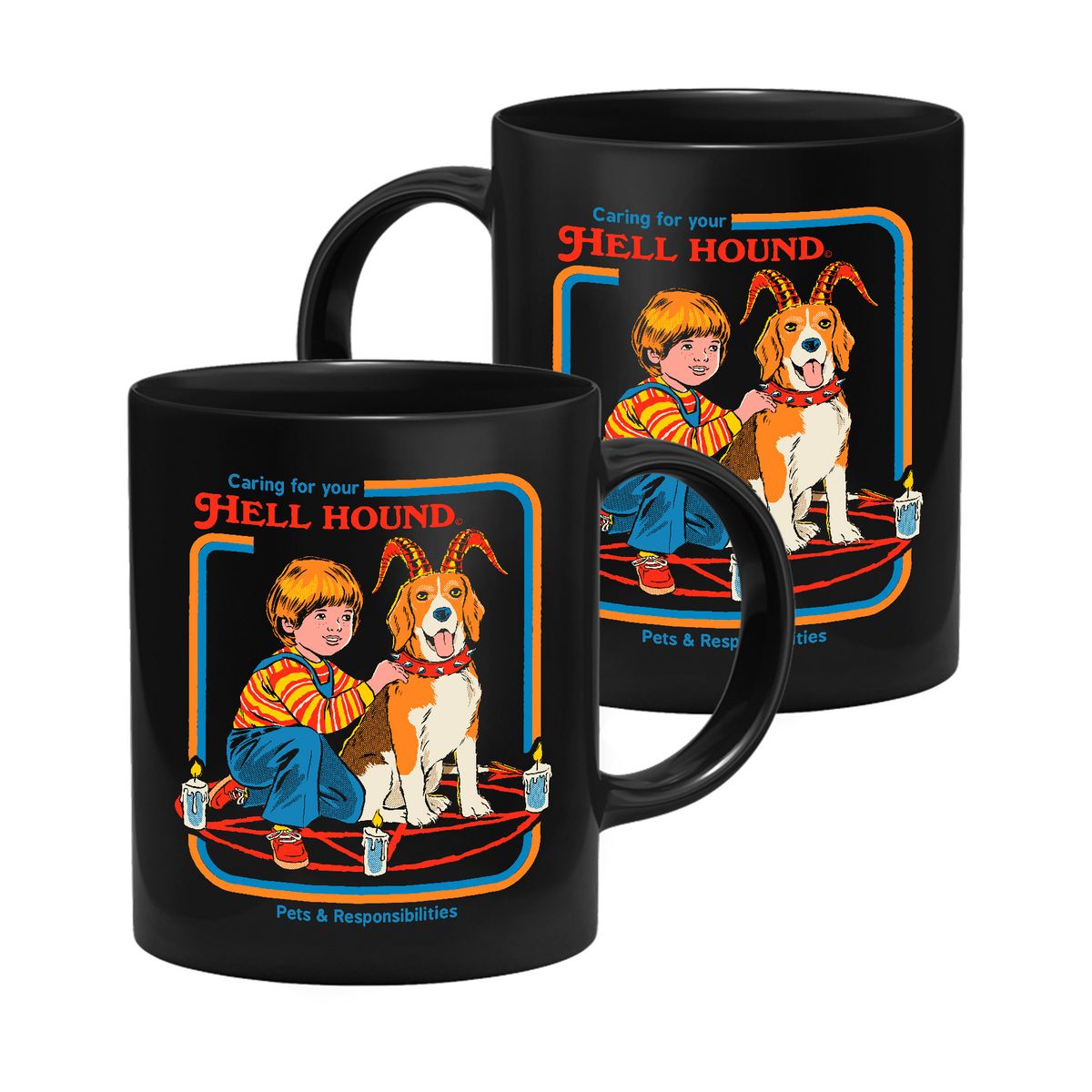 Steven Rhodes - Caring for your hell hound - Tasse