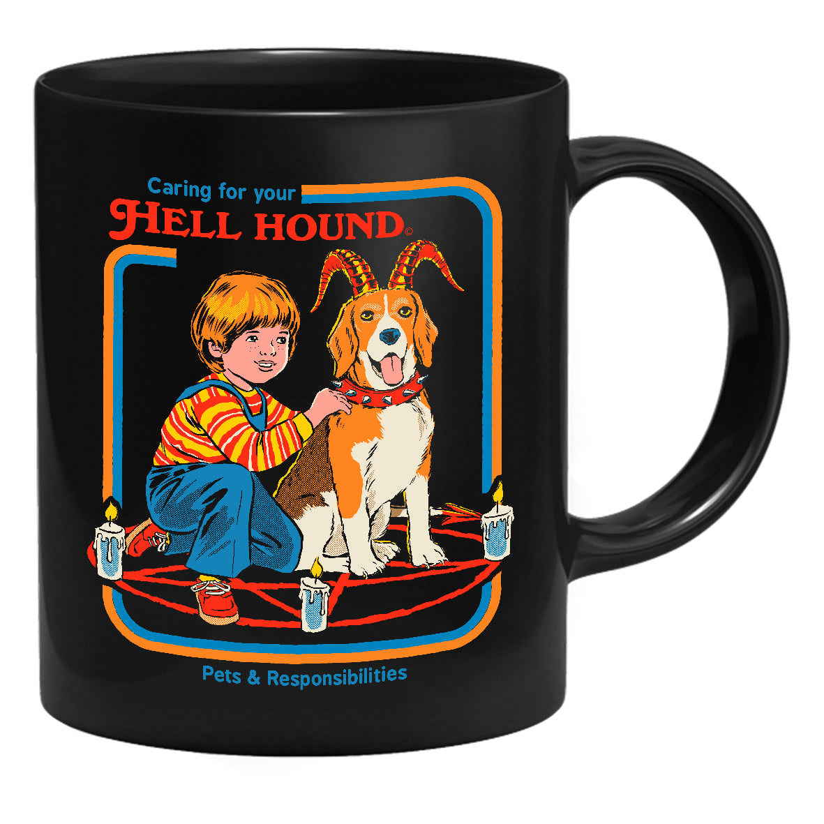 Steven Rhodes - Caring for your hell hound - Tasse