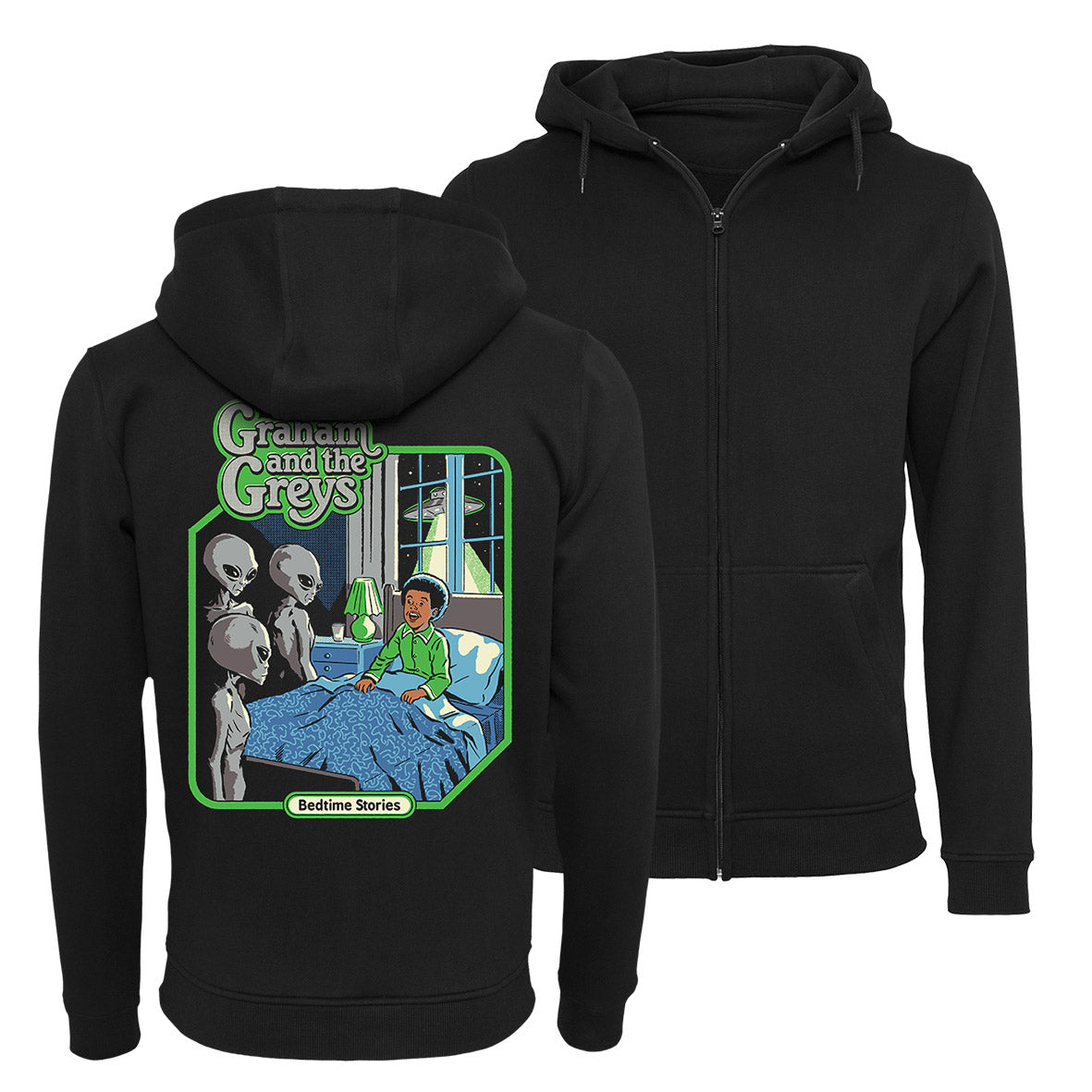 Steven Rhodes - Graham and the Greys - Zip-Hoodie