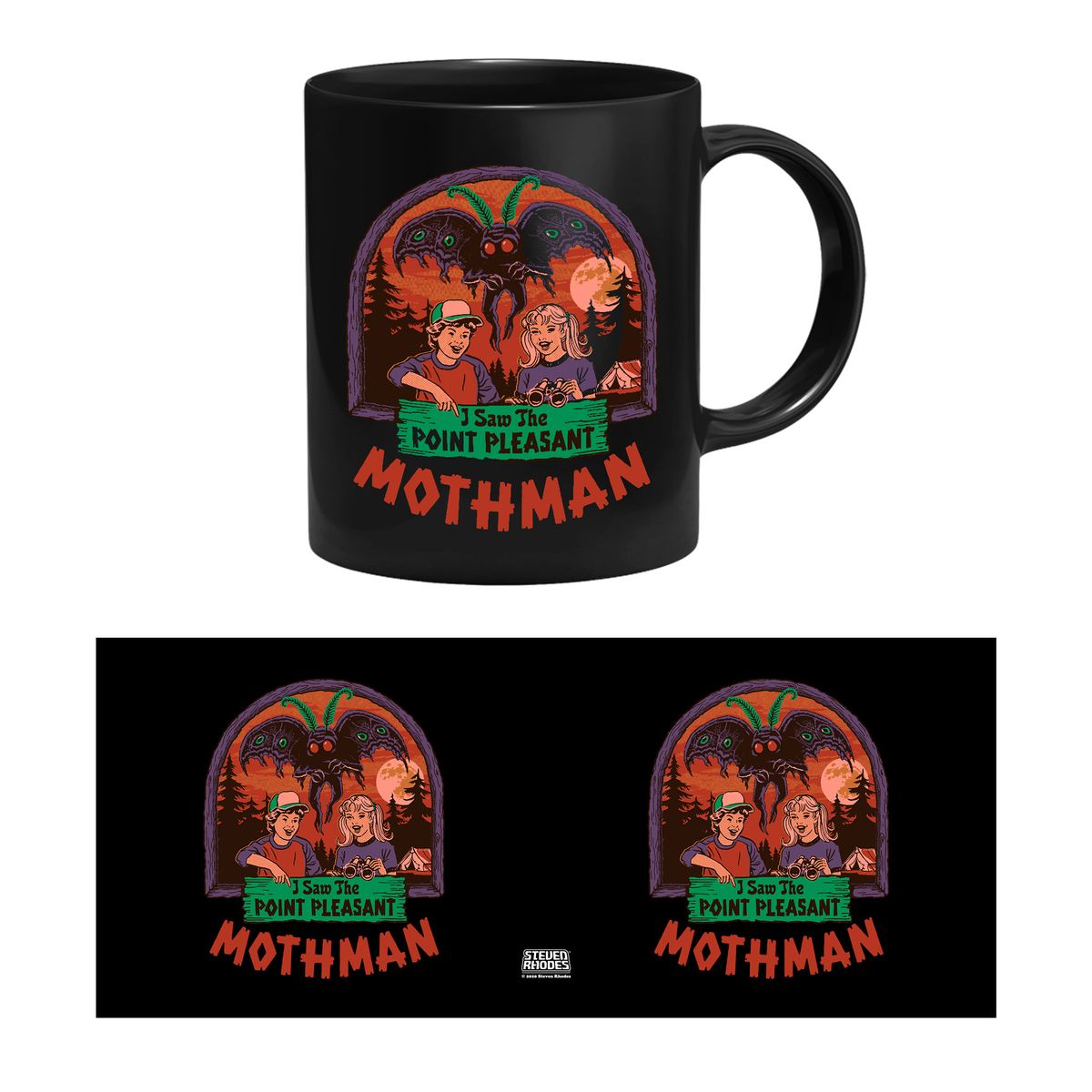 Steven Rhodes - I saw the Mothman - Mug
