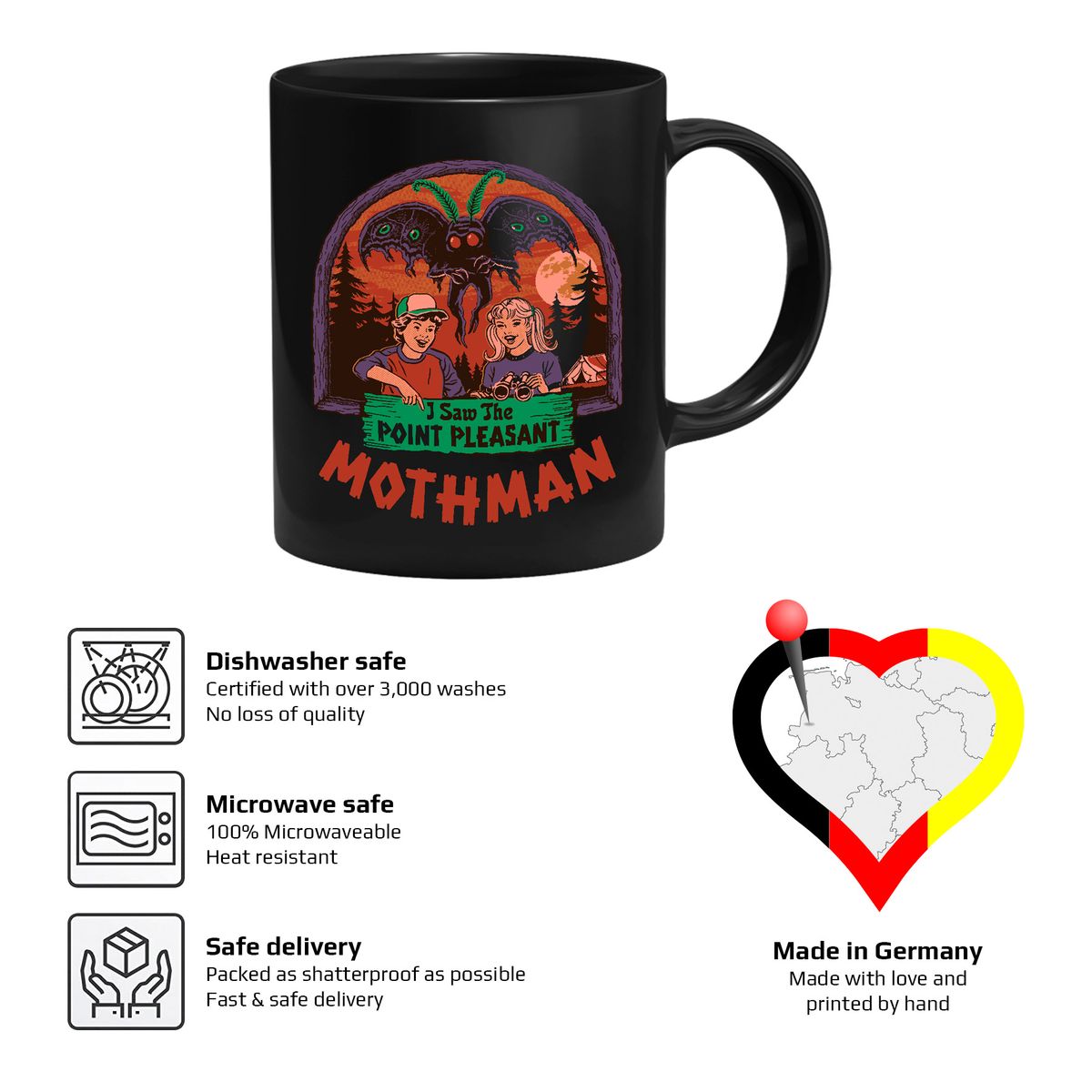 Steven Rhodes - I saw the Mothman - Mug