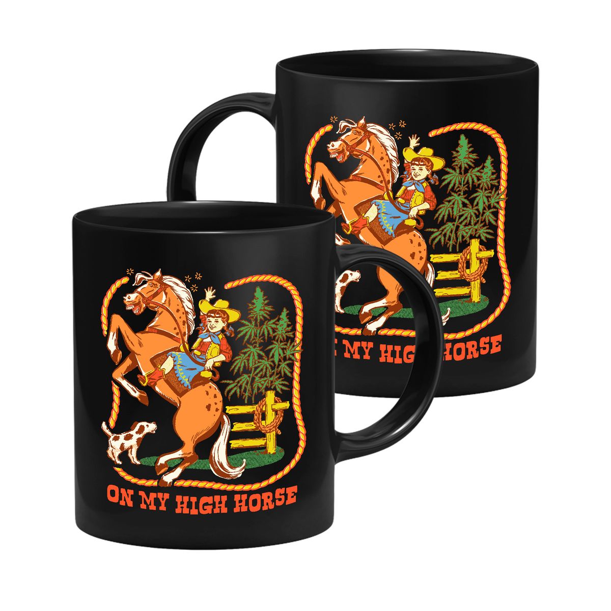 Steven Rhodes - On my high horse - Tasse