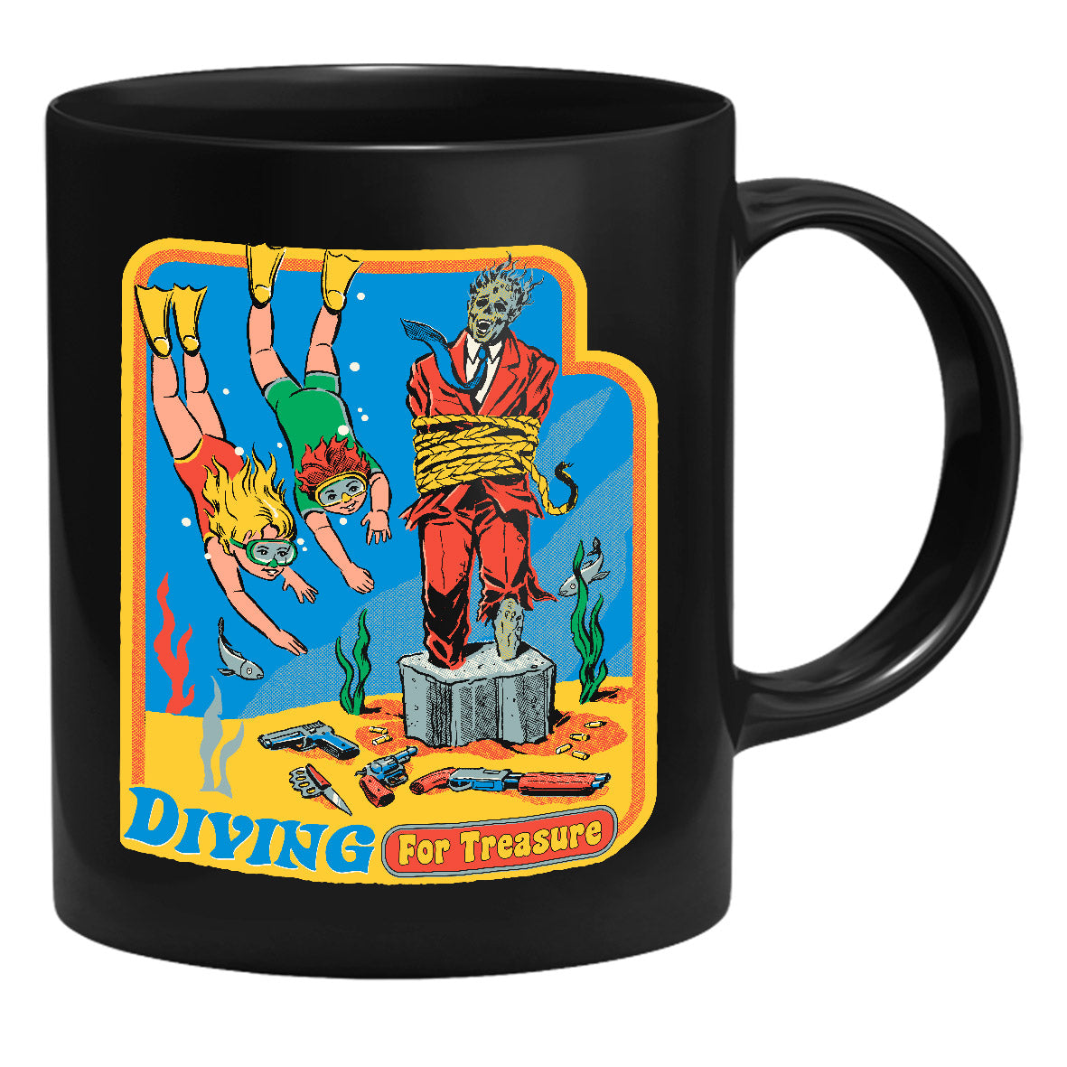 Steven Rhodes - Diving for Treasure - Tasse