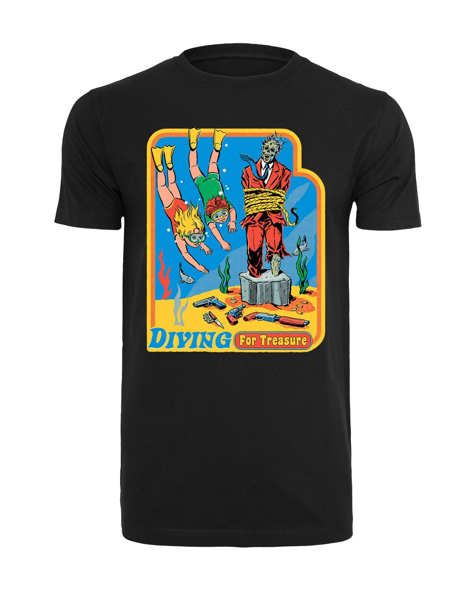 Steven Rhodes - Diving for Treasure - T-Shirt