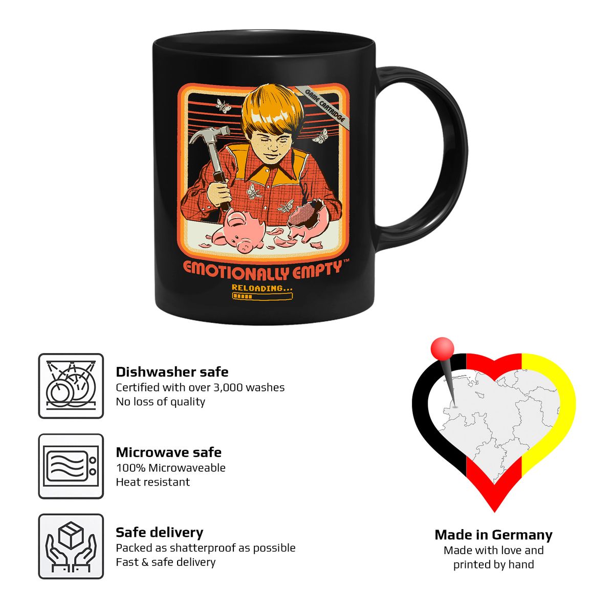 Steven Rhodes - Emotionally Empty - Tasse
