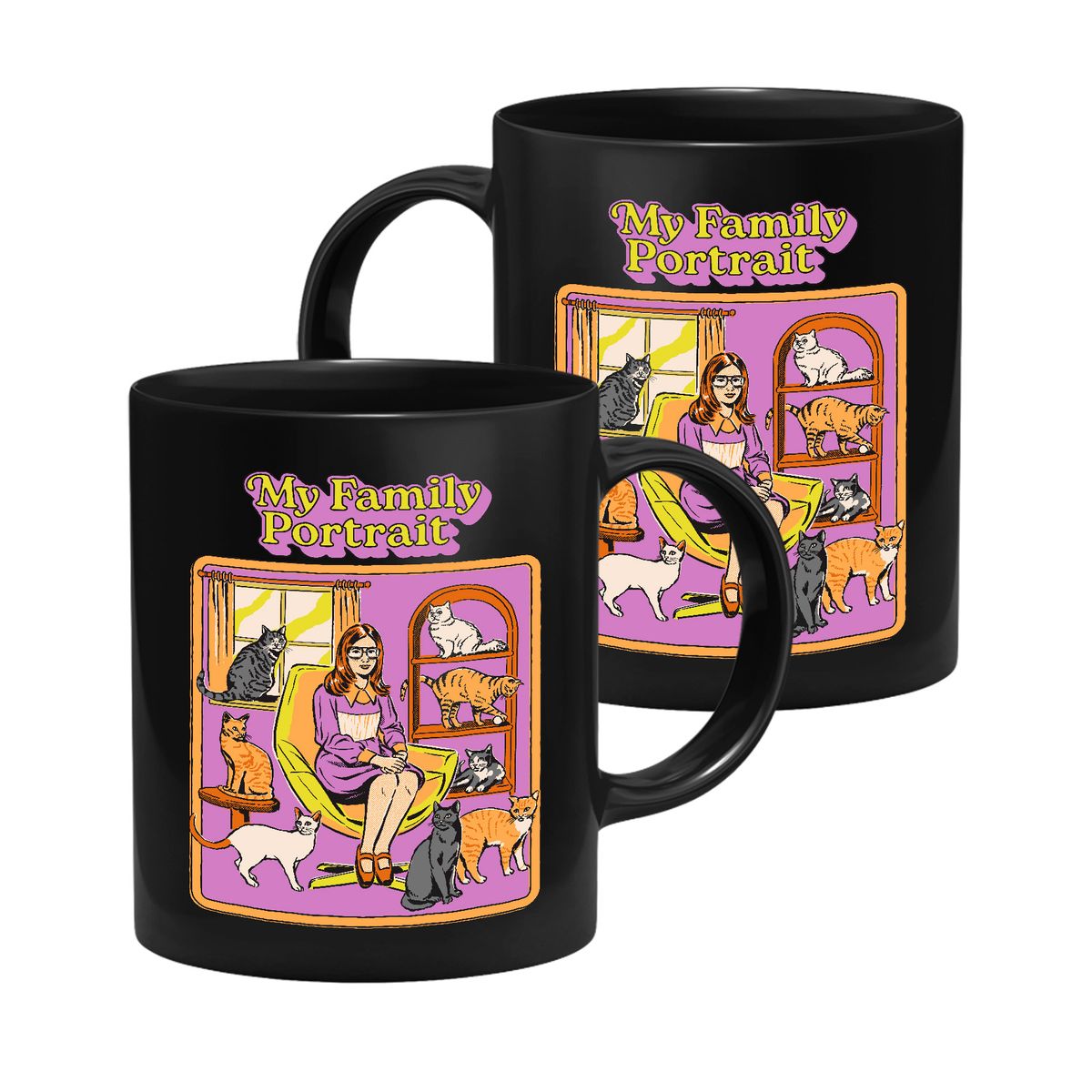 Steven Rhodes - My Family Portrait - Mug