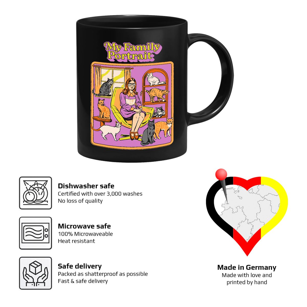 Steven Rhodes - My Family Portrait - Mug