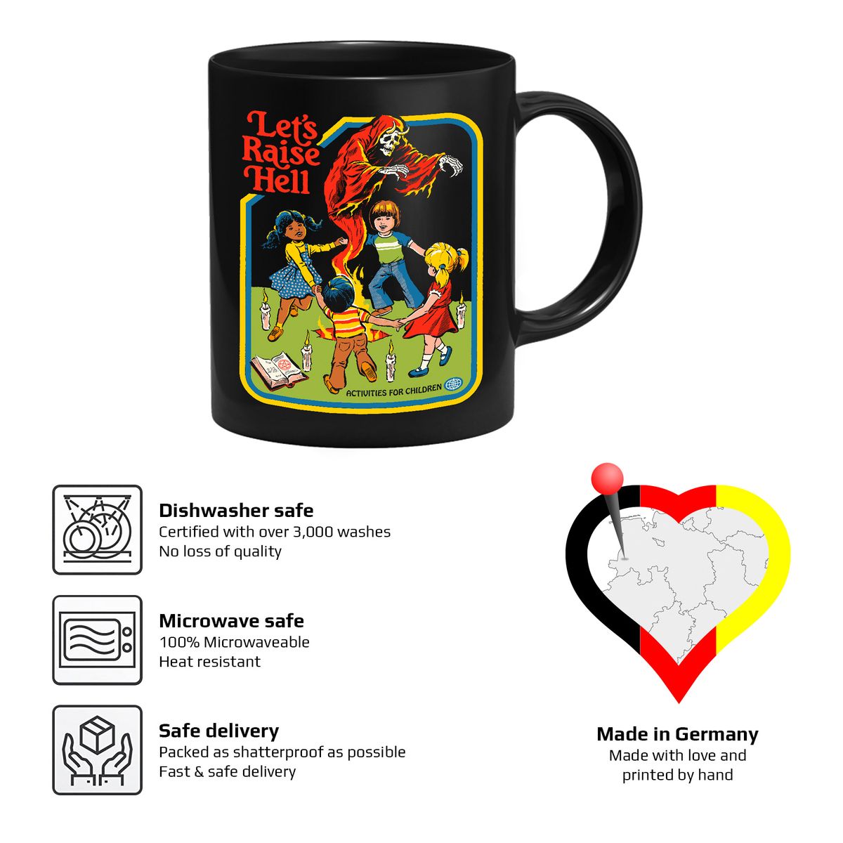 Steven Rhodes - Let's Raise Hell - Mug