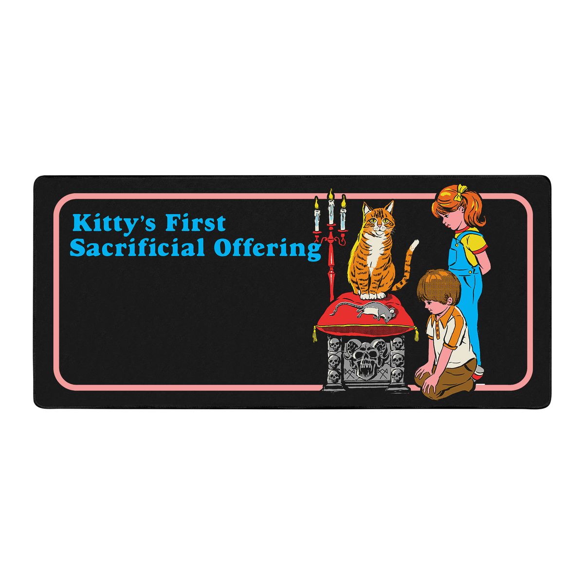 Steven Rhodes - Kittys First Offering - XXL-Mouse pad