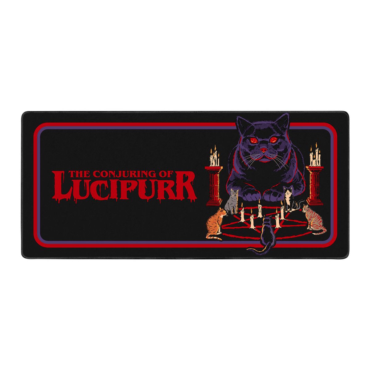 Steven Rhodes - Lucipurr - XXL-Mouse pad