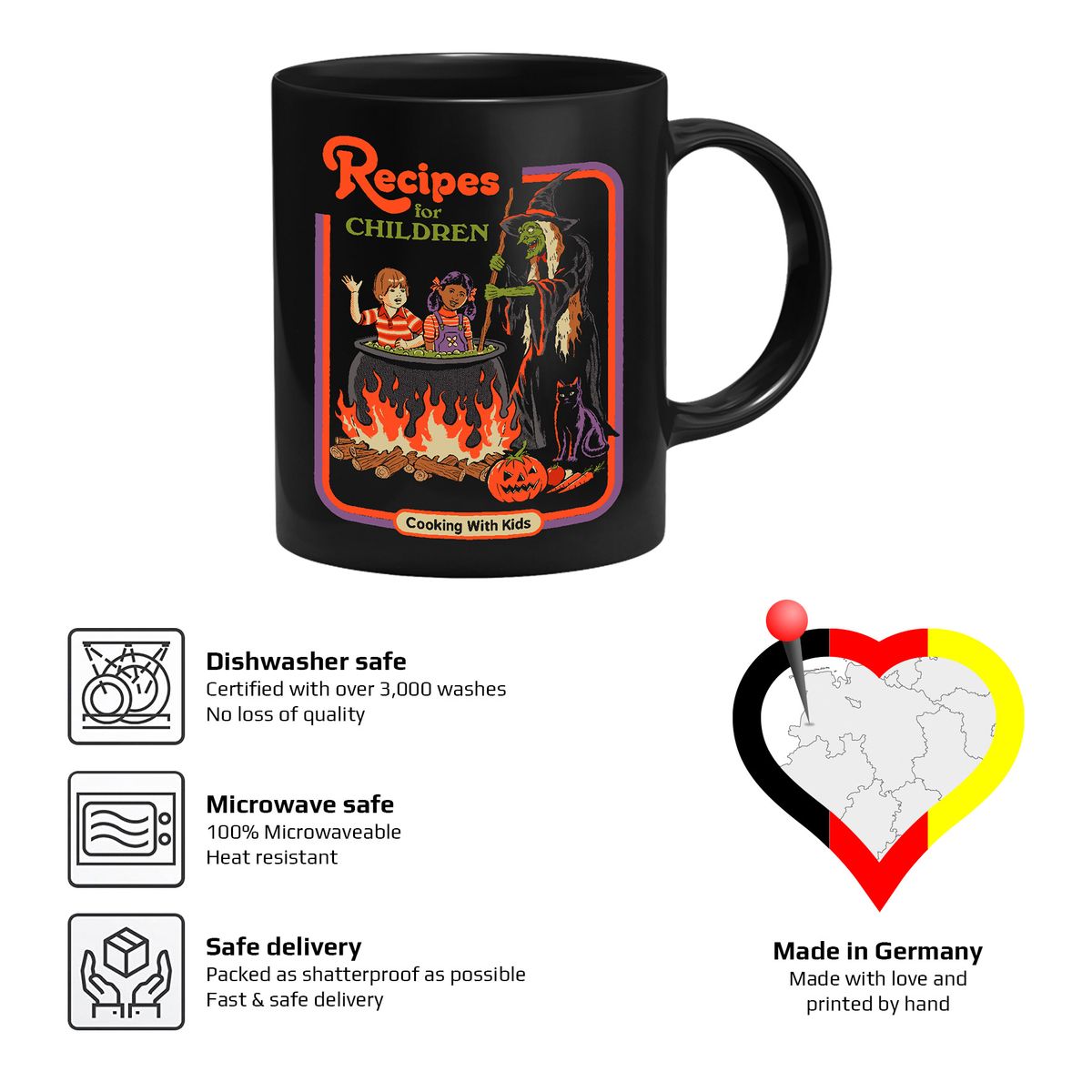 Steven Rhodes - Recipes for Children - Mug