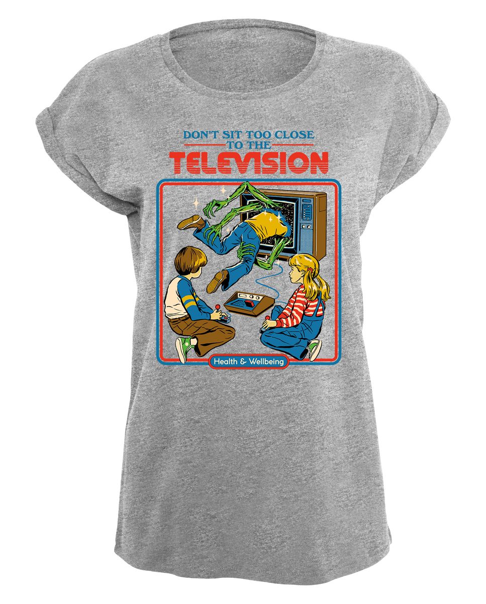 Steven Rhodes - Don't sit too close - Girlshirt