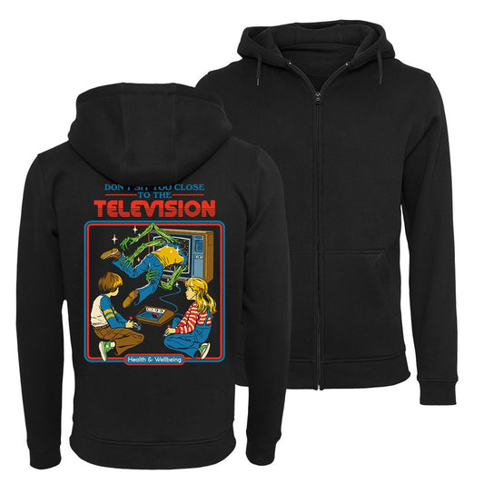 Steven Rhodes - Don't sit too close - Zip-Hoodie