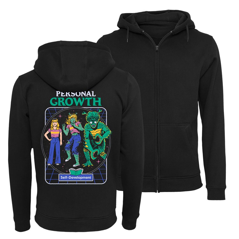 Steven Rhodes - Personal Growth - Zip Hoodie
