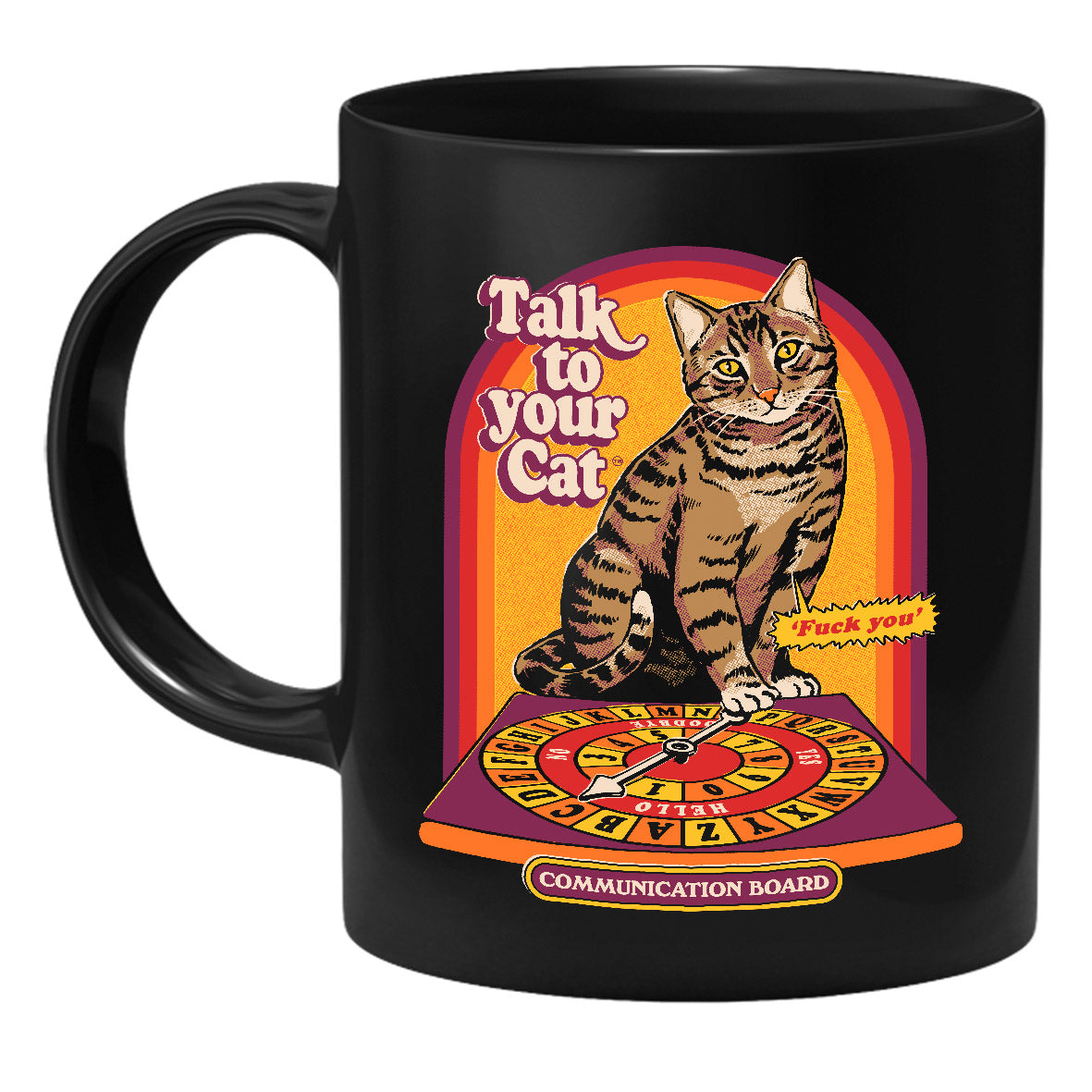 Steven Rhodes - Talk to your Cat - Mug