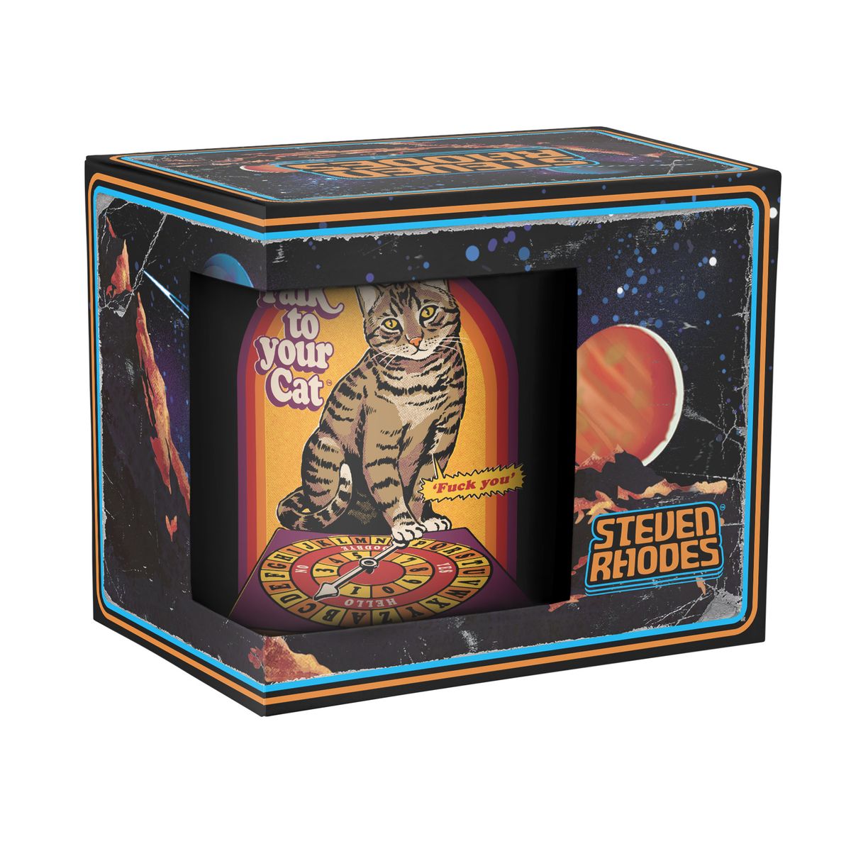Steven Rhodes - Talk to your Cat - Mug