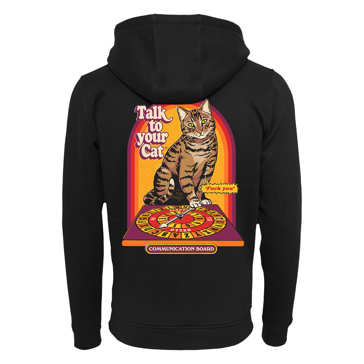 Steven Rhodes - Talk to your Cat - Zip Hoodie