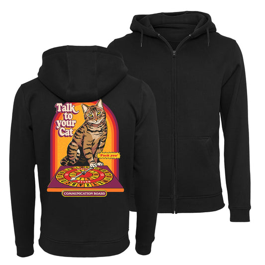 Steven Rhodes - Talk to your Cat - Zip-Hoodie