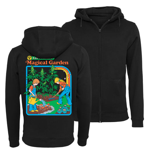 Steven Rhodes - Magical Garden - Zip Hoodie