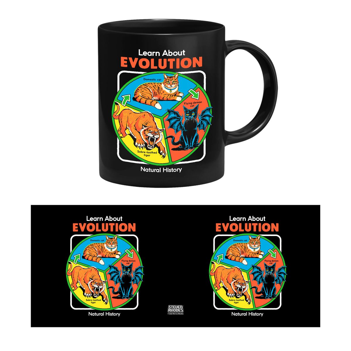 Steven Rhodes - Learn about Evolution - Tasse