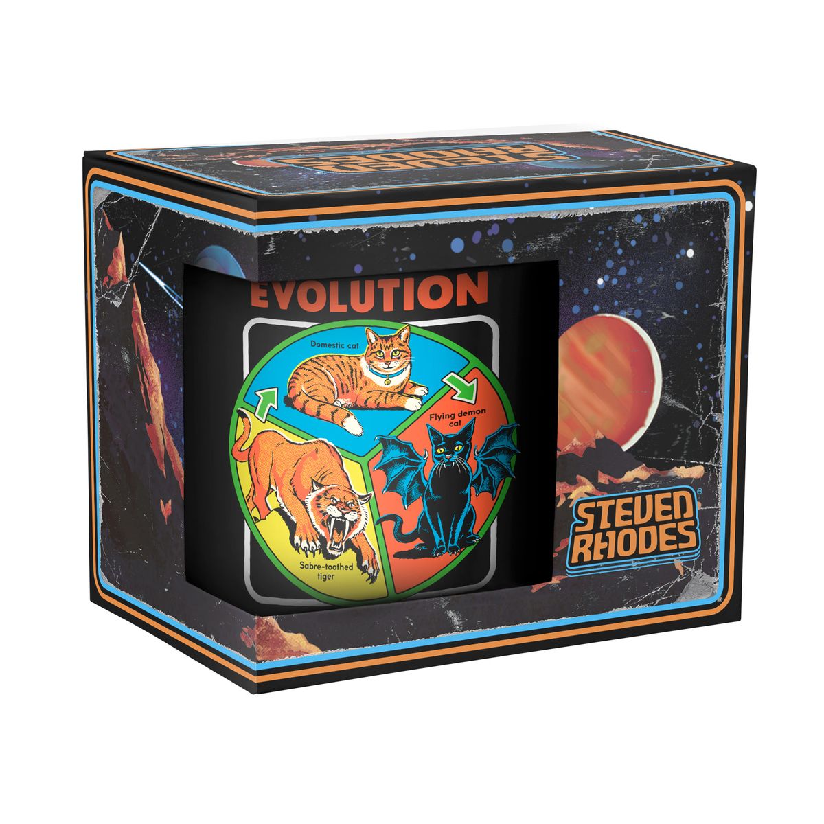 Steven Rhodes - Learn about Evolution - Tasse