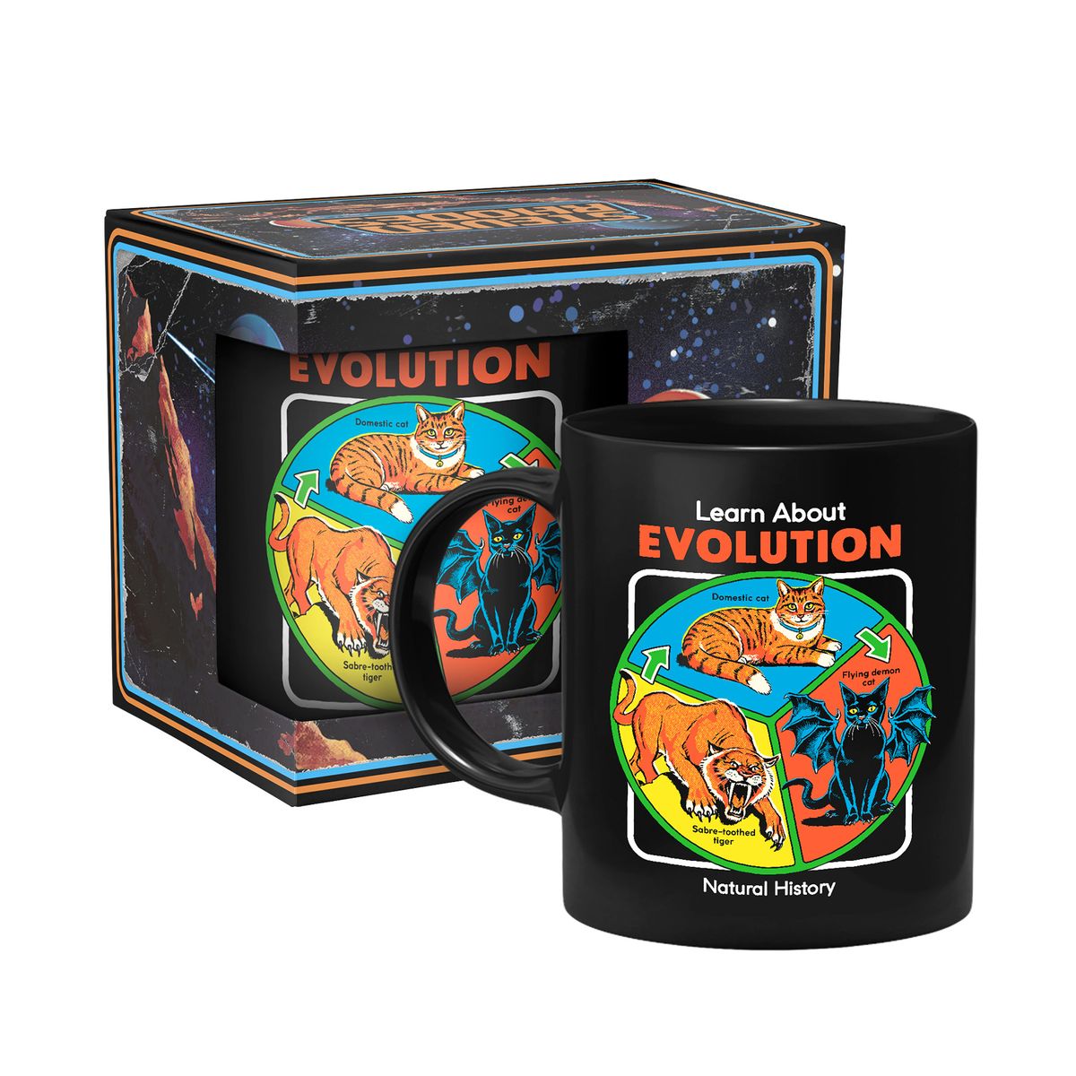 Steven Rhodes - Learn about Evolution - Tasse