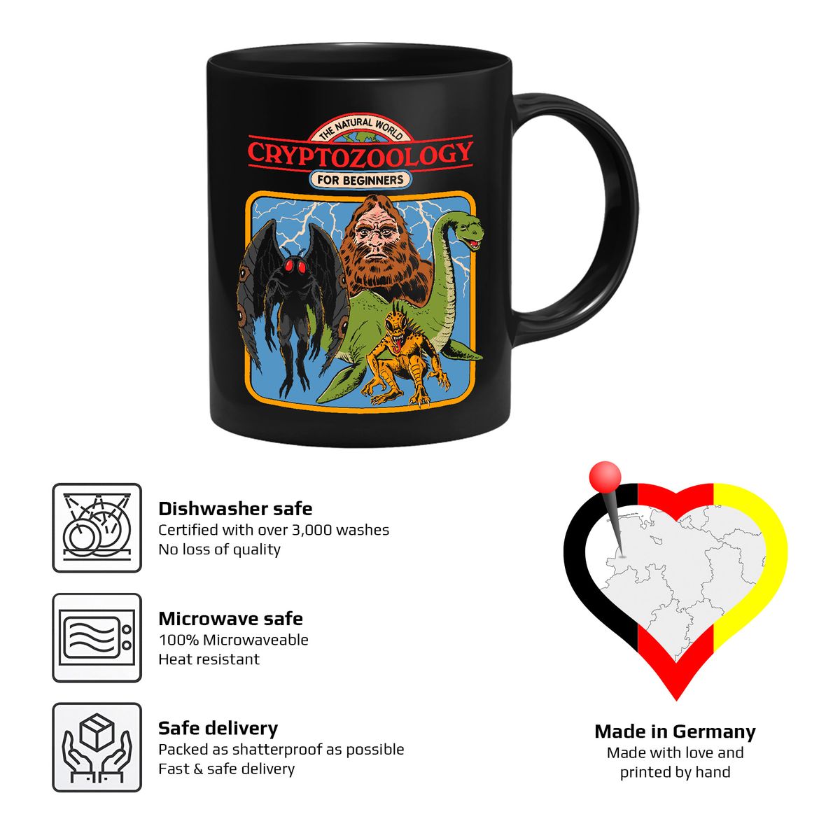 Steven Rhodes - Cryptozoology for Beginners - Tasse
