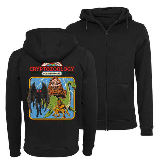 Steven Rhodes - Cryptozoology for Beginners - Zip Hoodie