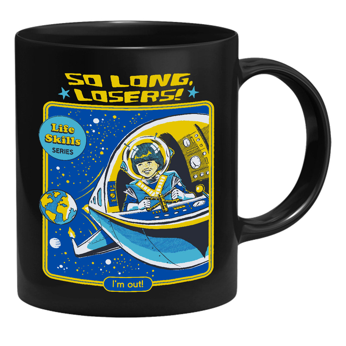 Steven Rhodes - So Long Losers - Mug