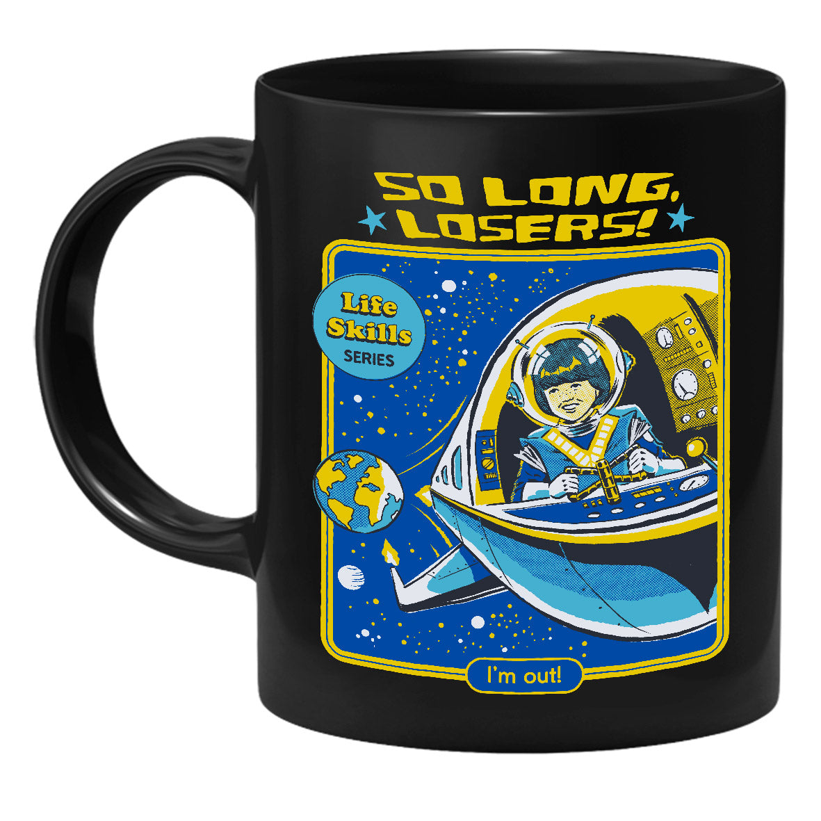 Steven Rhodes - So Long Losers - Mug